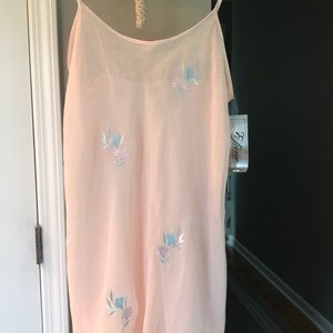 NWT Etienne vintage blush pink lingerie